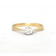 Solitaire diamond ring