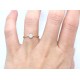 Solitaire diamond ring