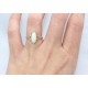 Oval opal ring