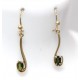 Tourmaline drop earrings