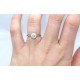 Solitaire diamond ring