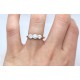 Three stone diamond ring