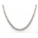 Diamond line necklace