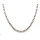 Diamond line necklace