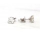 Diamond stud earrings