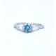 Blue diamond Ring