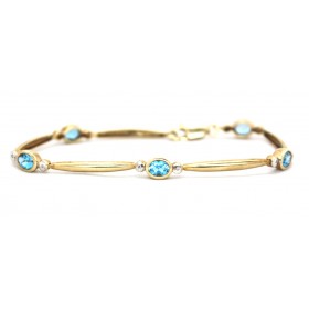 Blue Topaz bracelet