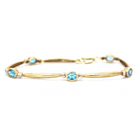 Blue Topaz bracelet