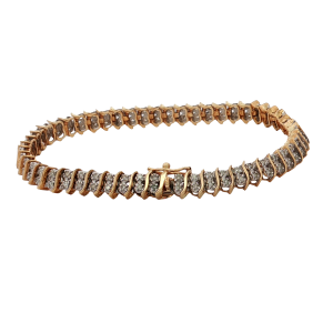 Diamond Line Bracelet.